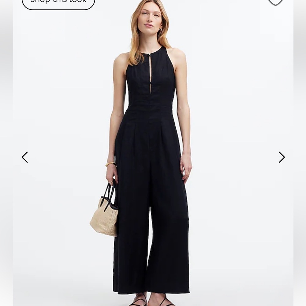 BNWT Madewell black Fleabag jumpsuit (sold out)